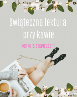 Konkurs „Świąteczna lektura przy kawie”