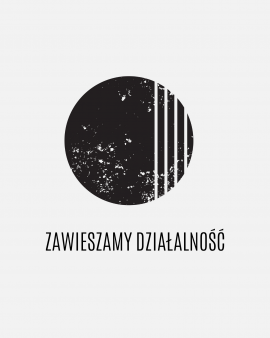 Zawieszamy działalność