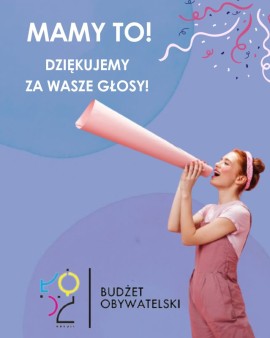 Budżet Obywatelski 2023/2024 rozstrzygnięty!