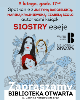 SIOSTRY.eseje - spotkanie z autorkami