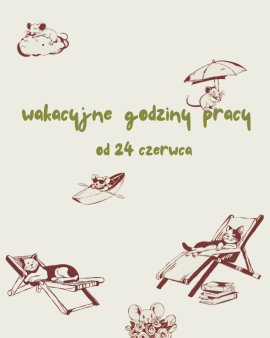Wakacyjne godziny pracy